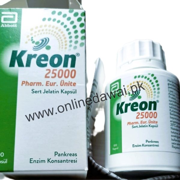 kreon 25000 digestive enzyme supplement for better nutrient absorption