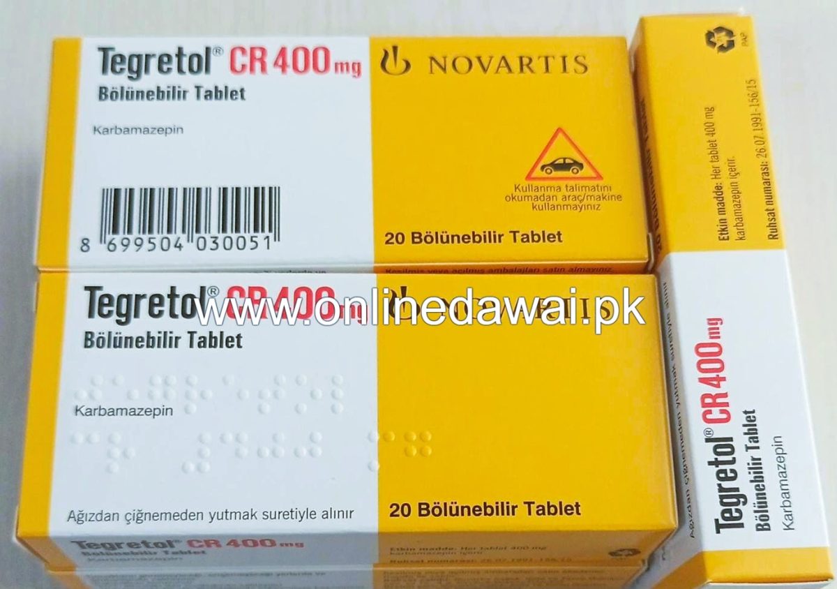 "Close-up of Tegretol tablets - Buy genuine Tegretol 200mg at OnlineDawai.pk with fast delivery."