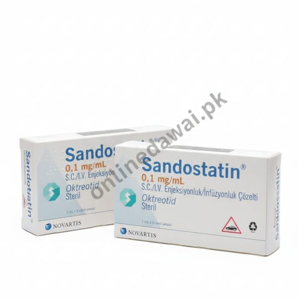 Sandostatin 0.1mg Injection vial – effective treatment for acromegaly and neuroendocrine tumors
