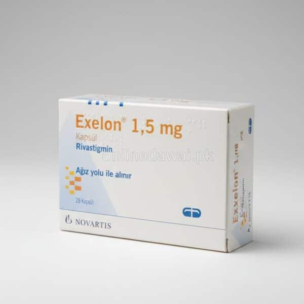 Exelon 1.5mg Capsules for Alzheimer's and dementia treatment"