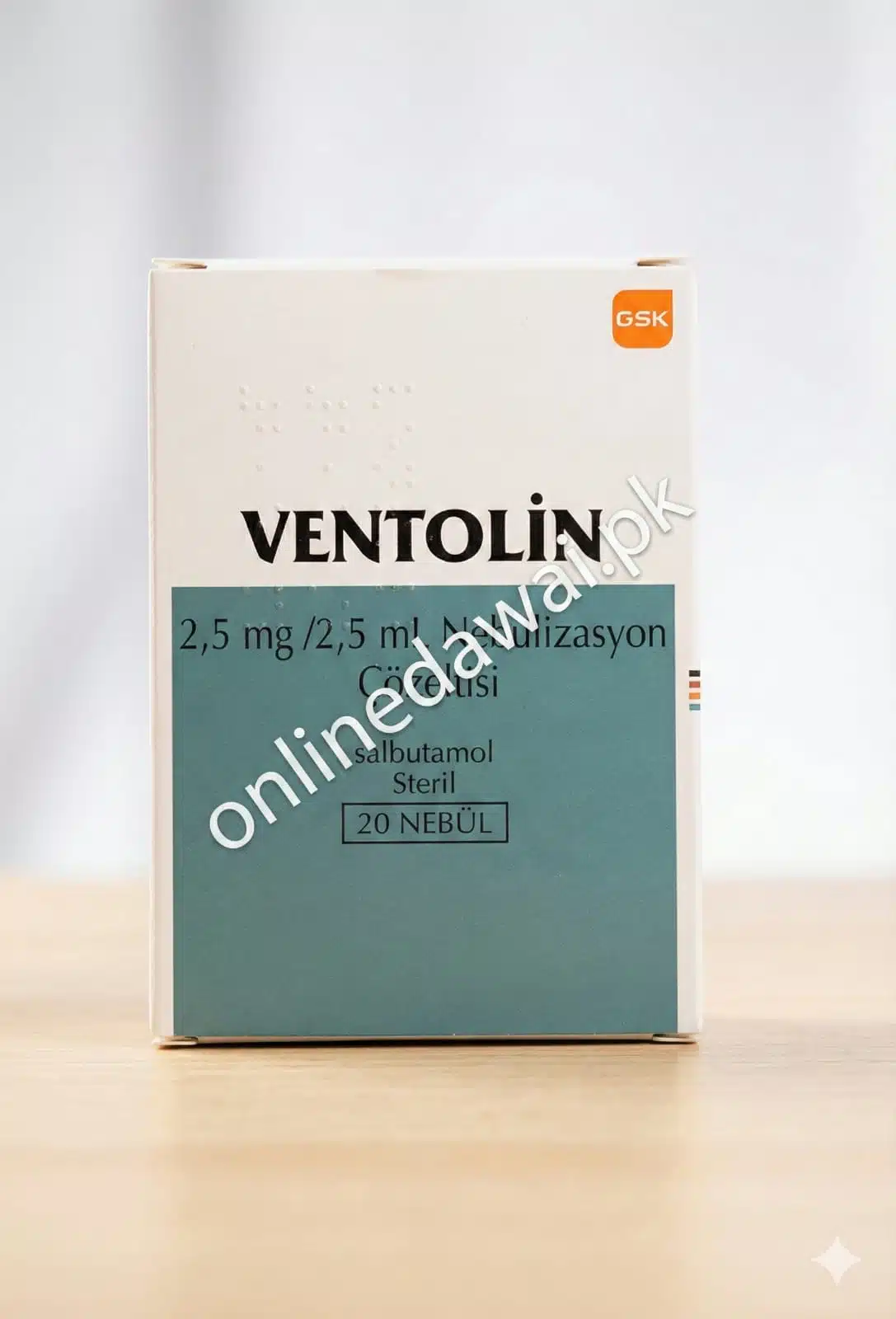 Ventolin Nebules 2.5ml Salbutamol – Asthma Treatment in Pakistan – Ventoline Price