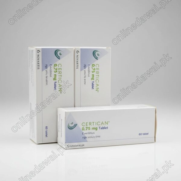 certican 0.75mg tablet price in Pakistan