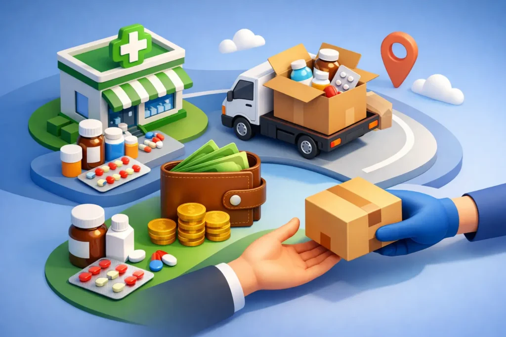 How Cash on Delivery Pharmacy Medicines Help