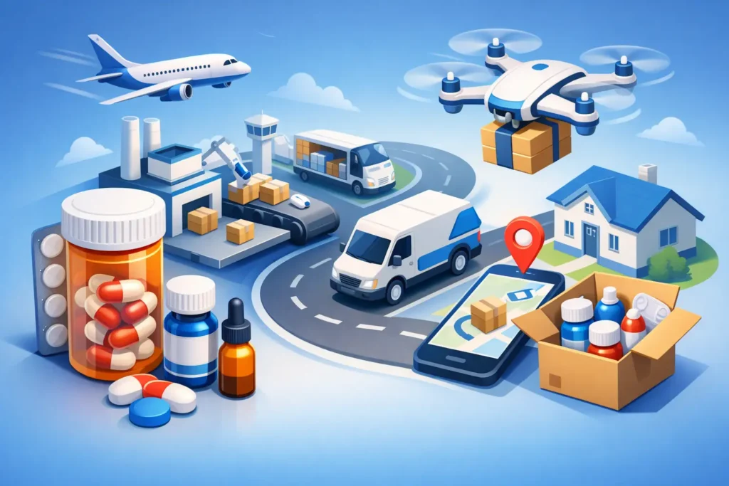 How Prescription Medicines Reach You Fast