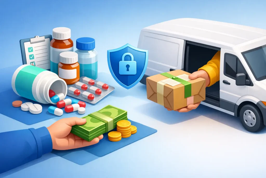 Is Cash on Delivery Safe for Medicine Orders?