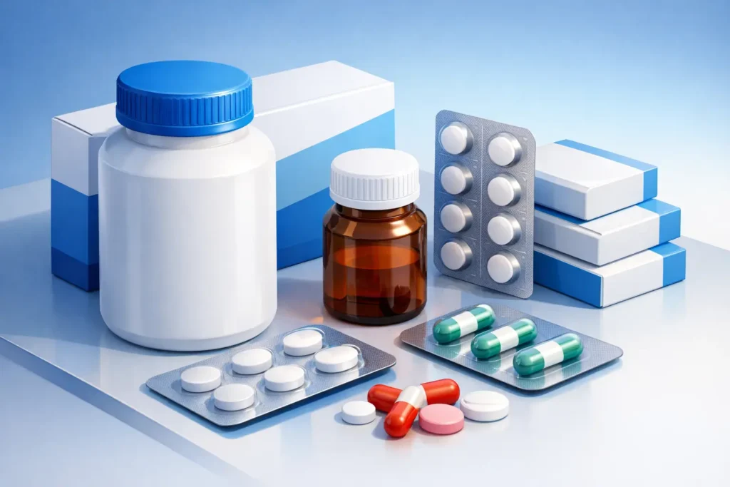 Medicine Dosage, Generic Name, and Pack Size