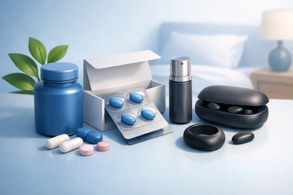 Best Discreet Treatments for Erectile Dysfunction