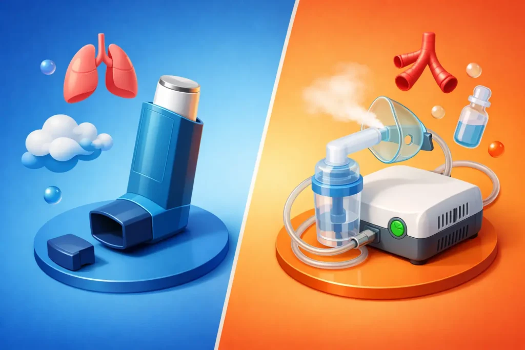Inhaler vs Nebulizer Asthma: Which Fits?
