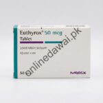 Euthyrox 50mcg 50 Tablets