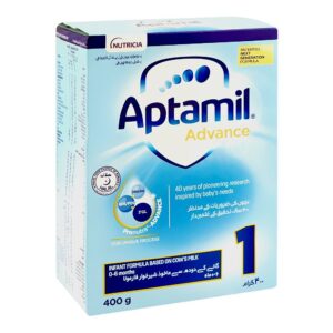 Aptamil Baby Formula Milk Powder Advance-1, From 0-6 Months, 400g Box