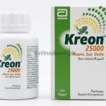 Kreon 25000 IU Tablet Pancreatin Enzymes